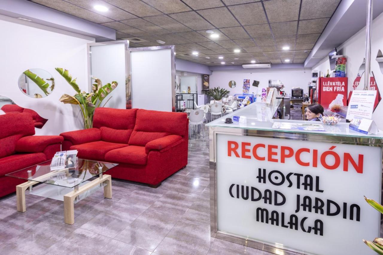 Hostal Ciudad Jardin Málaga Exteriör bild